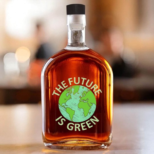 Earth Day 2022 Future Is Green Energy Save Whiskey Bottles