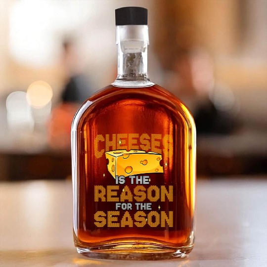 Cheese Cheese Lover Gouda Edam Cheese Whiskey Bottles