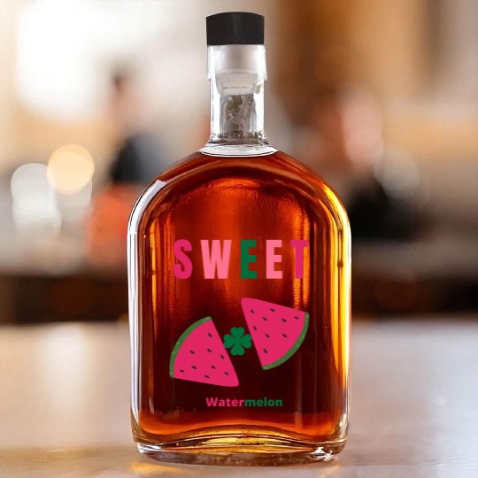 sweet watermelon Whiskey Bottles
