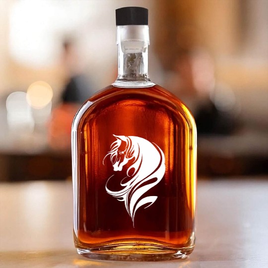 Horse Horse Head Pony Colt Whiskey Bottles