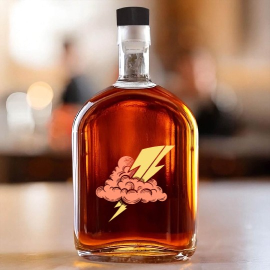 Lightning Bolt Whiskey Bottles