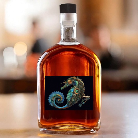 Cybernetic Octopus Whiskey Bottles