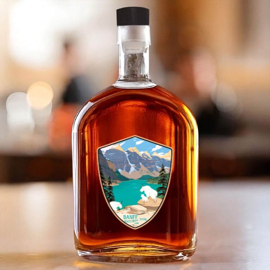 Banff national park Whiskey Bottles