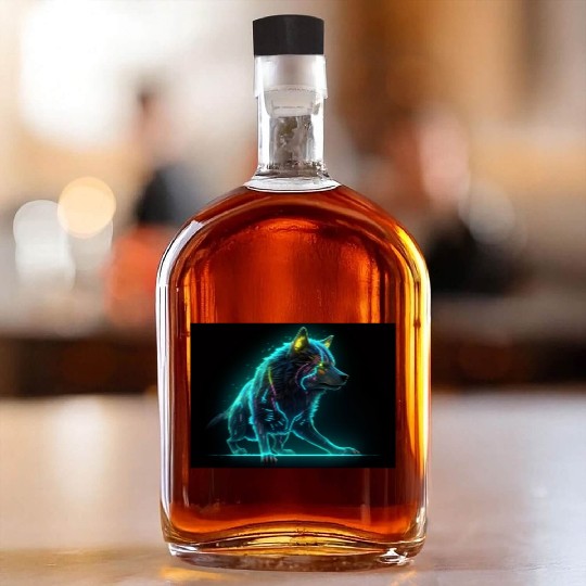 Neon Moon Wolf Whiskey Bottles