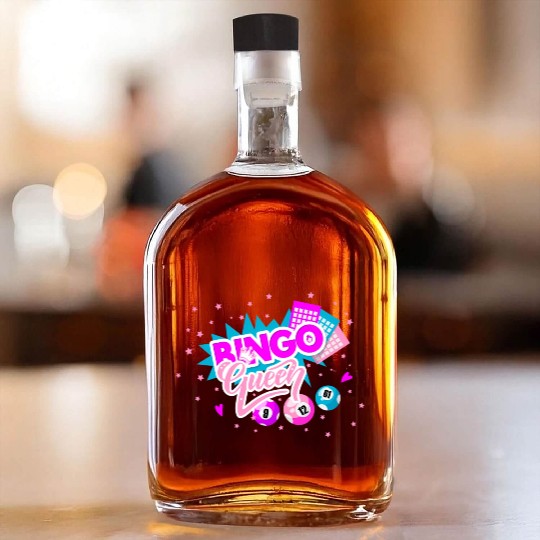 Bingo Queen Pocket Balls Fun Whiskey Bottles