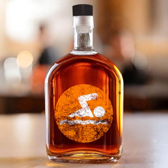 Swim Orange Swim Icon Whiskey Bottles