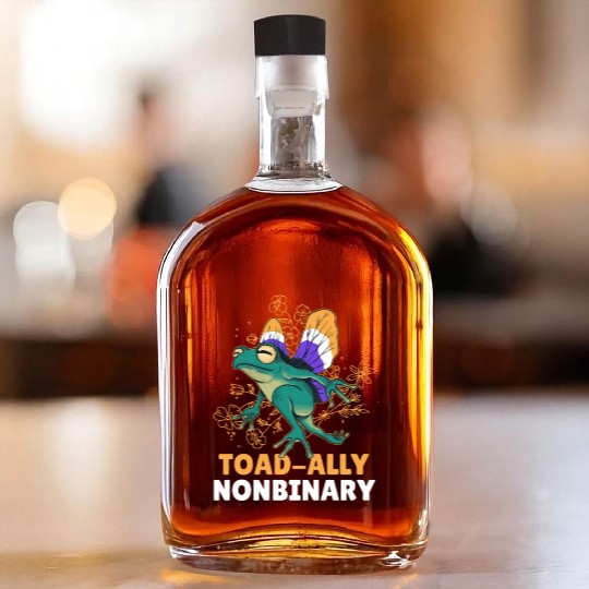 Toad-Ally Nonbinary Whiskey Bottles