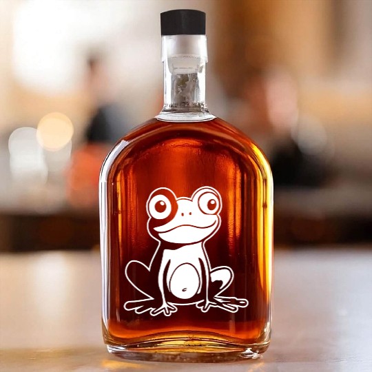 Frog Amphibian Toad Whiskey Bottles