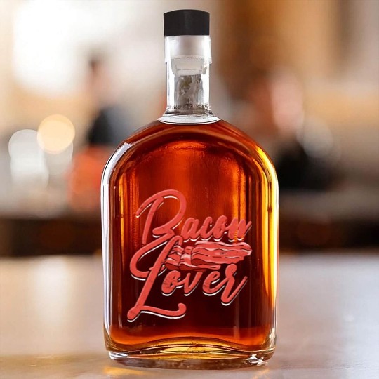 Bacon Lover - Bacon Whiskey Bottles