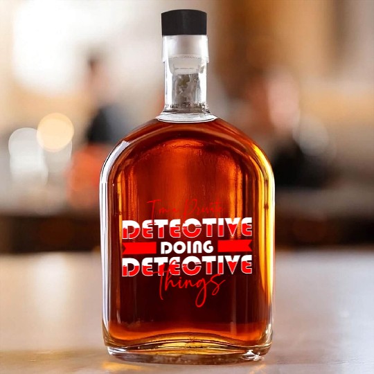 Agent Investigator Crime Whiskey Bottles