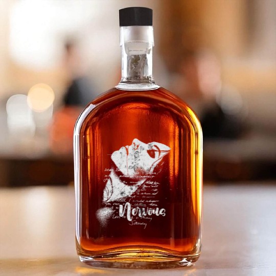Y2k Aesthetic Grunge - Nervous Whiskey Bottles
