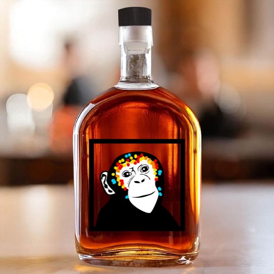 Monkey Face Monkey Monkey Whiskey Bottles