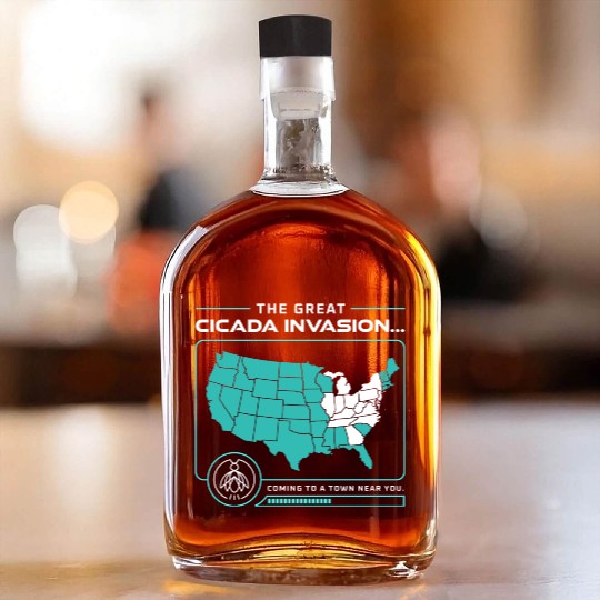 Cicada Invasion Coming To These States In Us Map Whiskey Bottles