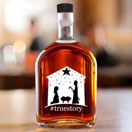 Truestory Birth Jesus True Bible Story Bethlehem Whiskey Bottles