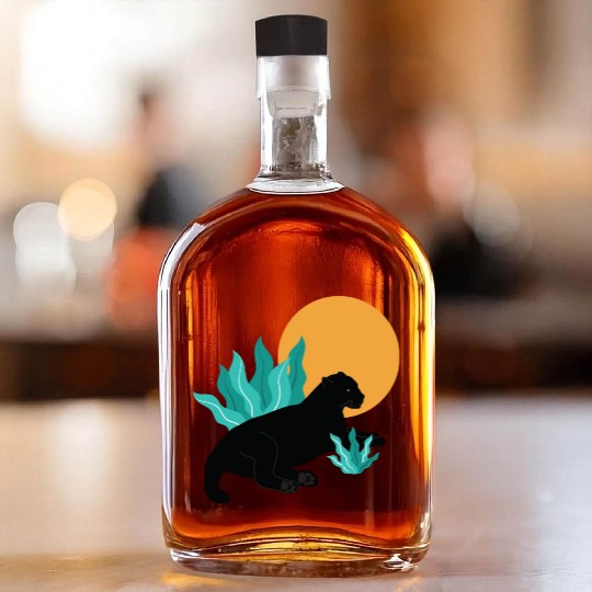 Sunday Chillout With Black Panther Whiskey Bottles