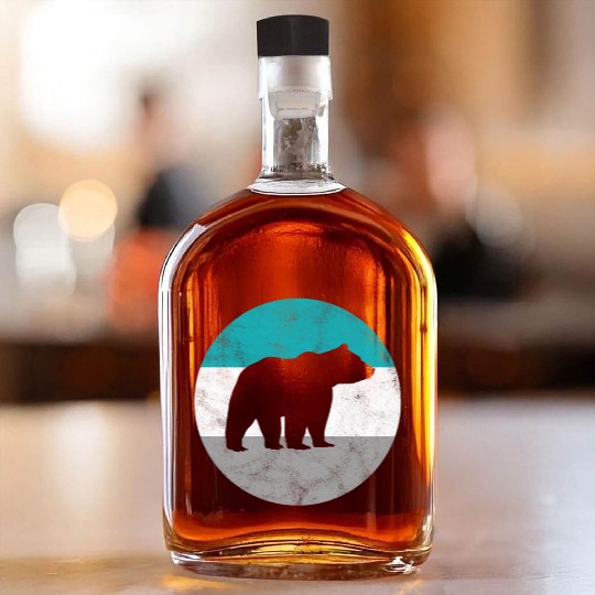 Grizzly Bear For Ns Whiskey Bottles