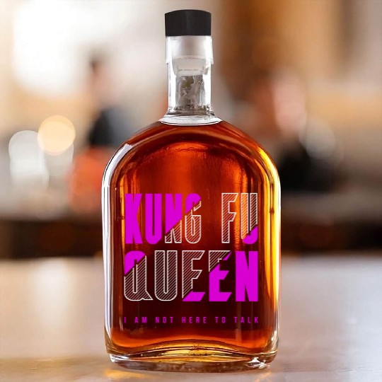 Kung Fu Queen Whiskey Bottles