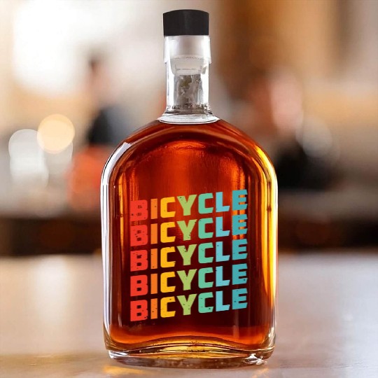 Racing Bike Whiskey Bottles