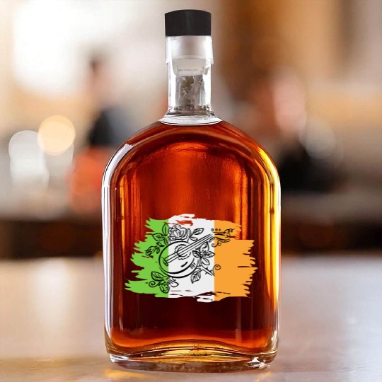 Irish Bouzouki Instrument Greek Whiskey Bottles