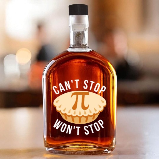 Pi Day Whiskey Bottles