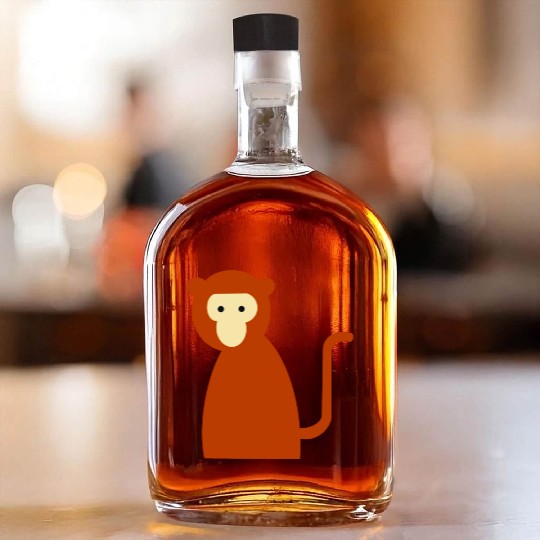 Brown Monkey Whiskey Bottles
