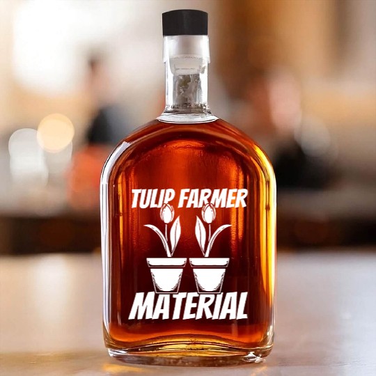 Tulip Gardening Tulips Whiskey Bottles