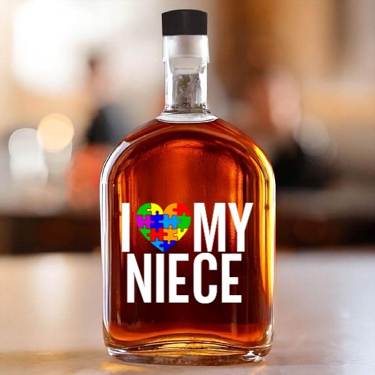 I Love My Niece Whiskey Bottles