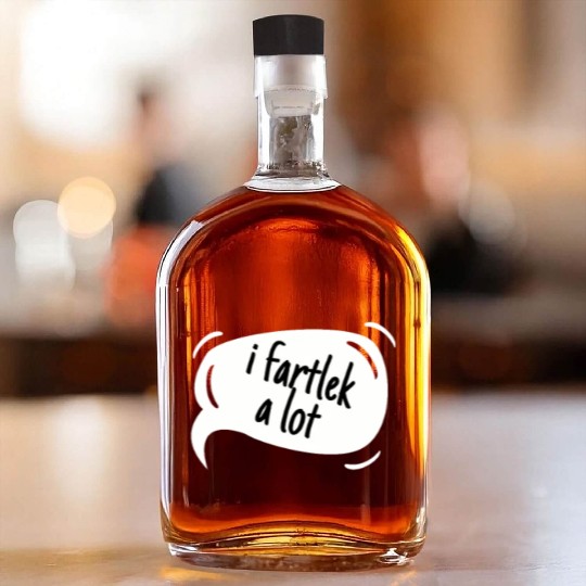 Cross Country Run Whiskey Bottles, I Fartlek A Lot, Unisex