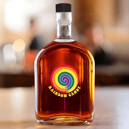 Rainbows Rainbow Pride Candy Whiskey Bottles