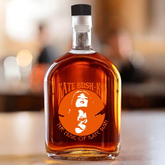 Kate Bush Whiskey Bottles