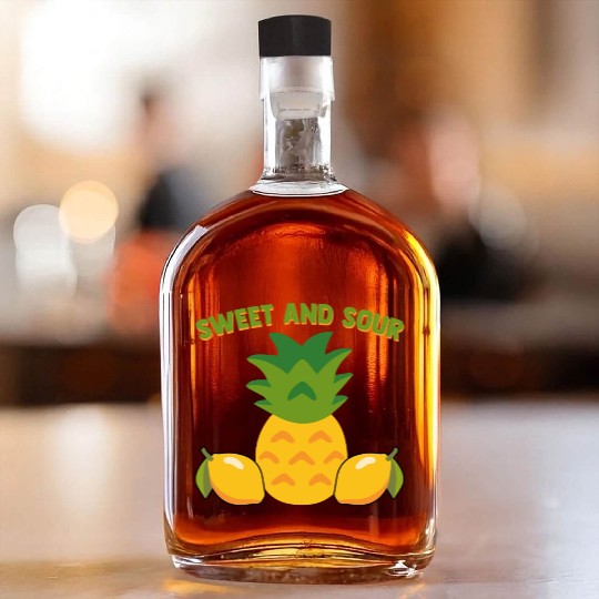 Pineapple And Lemon Vibes For Sweet And Sour Whiskey Bottles