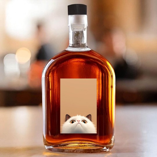 Cranky Whiskers - Adorable Grumpy Cat Whiskey Bottles