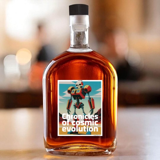 Alien Brain Pilot: Mech Masterpiece Whiskey Bottles