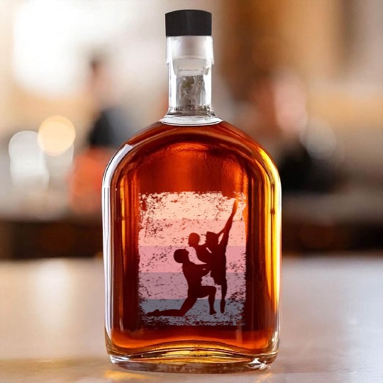 Ballet Dance Couple Vintage Ballerina Whiskey Bottles