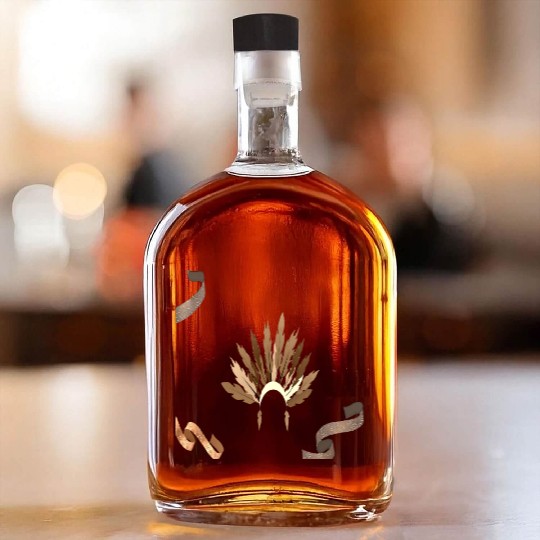 Columbus Day and Indigenous People Day Celebration Whiskey Bottles