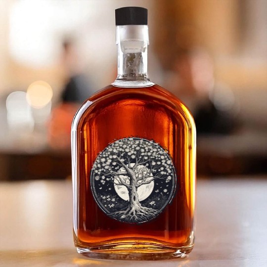 White Tree of Life Whiskey Bottles