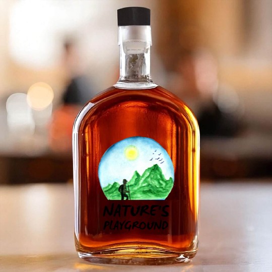 Nature's Playground Whiskey Bottles