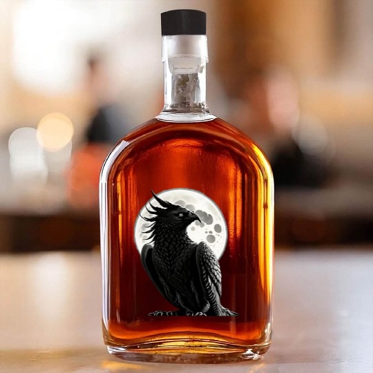 Phoenix bird [clothing store][clothes store] Whiskey Bottles