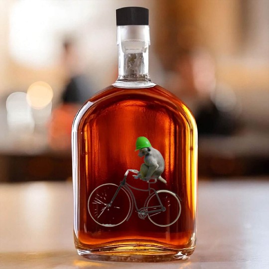 Creative monkey design Whiskey Bottles