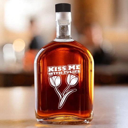Tulip Gardening Tulips Whiskey Bottles
