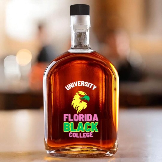 University Florida Black College (Night Eagles Ed) Whiskey Bottles