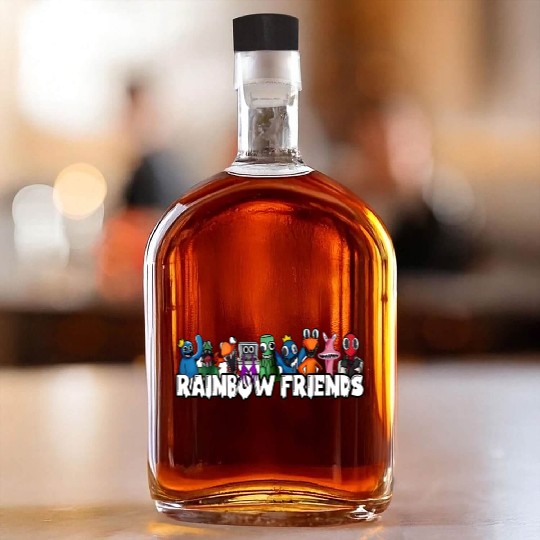 Rainbow Friends Whiskey Bottles