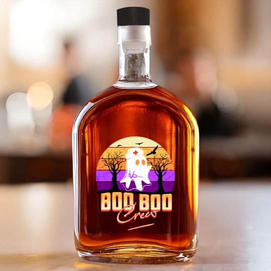 Boo Boo Crew Whiskey Bottles