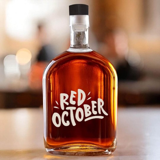 red october phillies Whiskey Bottles