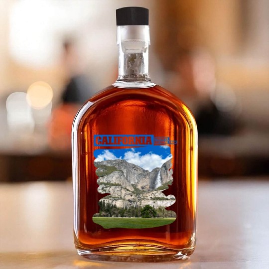 California Yosemite National Park Whiskey Bottles