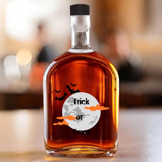 trick or treat Halloween Whiskey Bottles
