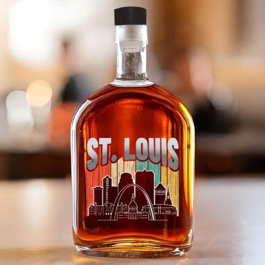 St. Louis Missouri Vintage Whiskey Bottles