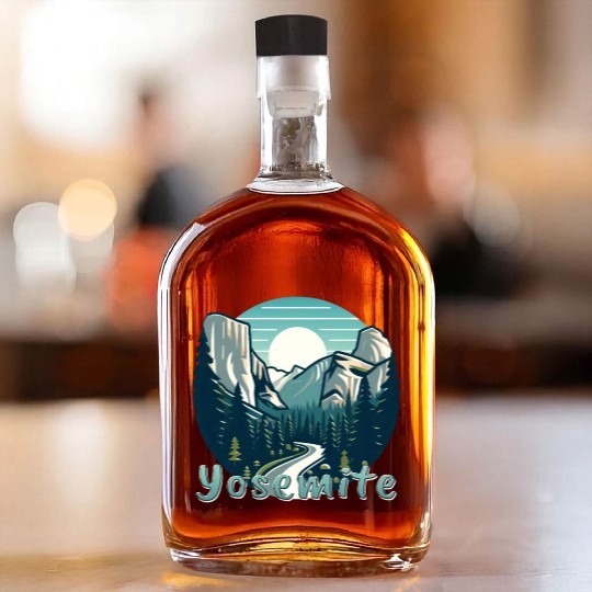Yosemite National Park: The Beauty of Nature Whiskey Bottles