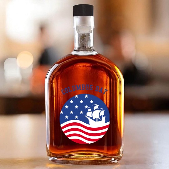 COLUMBUS DAY Whiskey Bottles