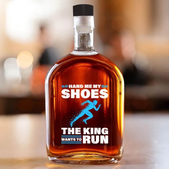 Field Running King Cross Country Running Whiskey Bottles